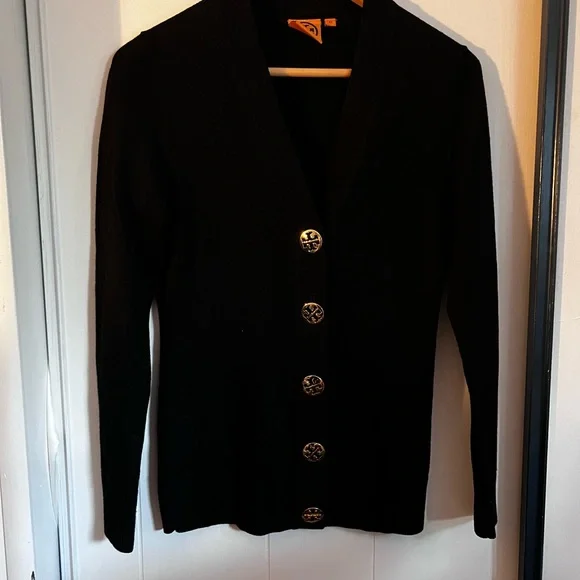 Tory Burch Black Sweater Size XS - Picture 2 of 10